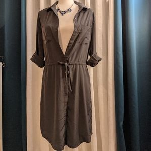 Old Navy Long Sleeve Dress - dark green